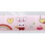 Deflector de aer reglabil pentru aer condiționat, din plastic, 40–82,2 cm, Roz.