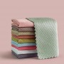 Set 8 Lavete din microfibră cu textură  – ultraabsorbante și fără urme, 24 x24 cm. Color.