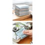 Set 8 Lavete din microfibră cu textură  – ultraabsorbante și fără urme, 24 x24 cm. Color.