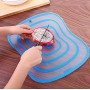 Set 3 Tocatoare din plastic flexibil pentru bucatarie, 30*23,5 cm, Albastru