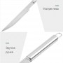 Set ustensile grătar 5 piese cu husă, inox, mânere ergonomice, pentru BBQ și picnic, argintiu