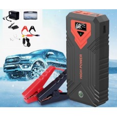 Starter auto 49800mAh, 12V, 2 porturi USB: 5V/2A; 9V/2A, Potrivit pentru toate vehiculele diesel sau benzina