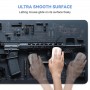 Mousepad gaming XXL – 80×30 cm pentru Birou & Gaming –Design Tactic Tehnic (Blueprint), Antiderapant, Negru №16