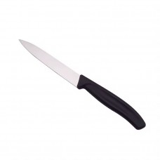 Cuțit de bucătărie universal, 22 cm, oțel inoxidabil, mâner PP antialunecare, negru