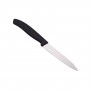 Cuțit de bucătărie universal, 22 cm, oțel inoxidabil, mâner PP antialunecare, negru