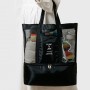 Geantă termoizolantă pentru prânz și relaxare, material impermeabil,– 37 × 42 × 15 cm, Negru.