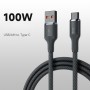 Cablu USB la Type-C, Romoss, – încărcare eficientă și transfer rapid de date. Gri